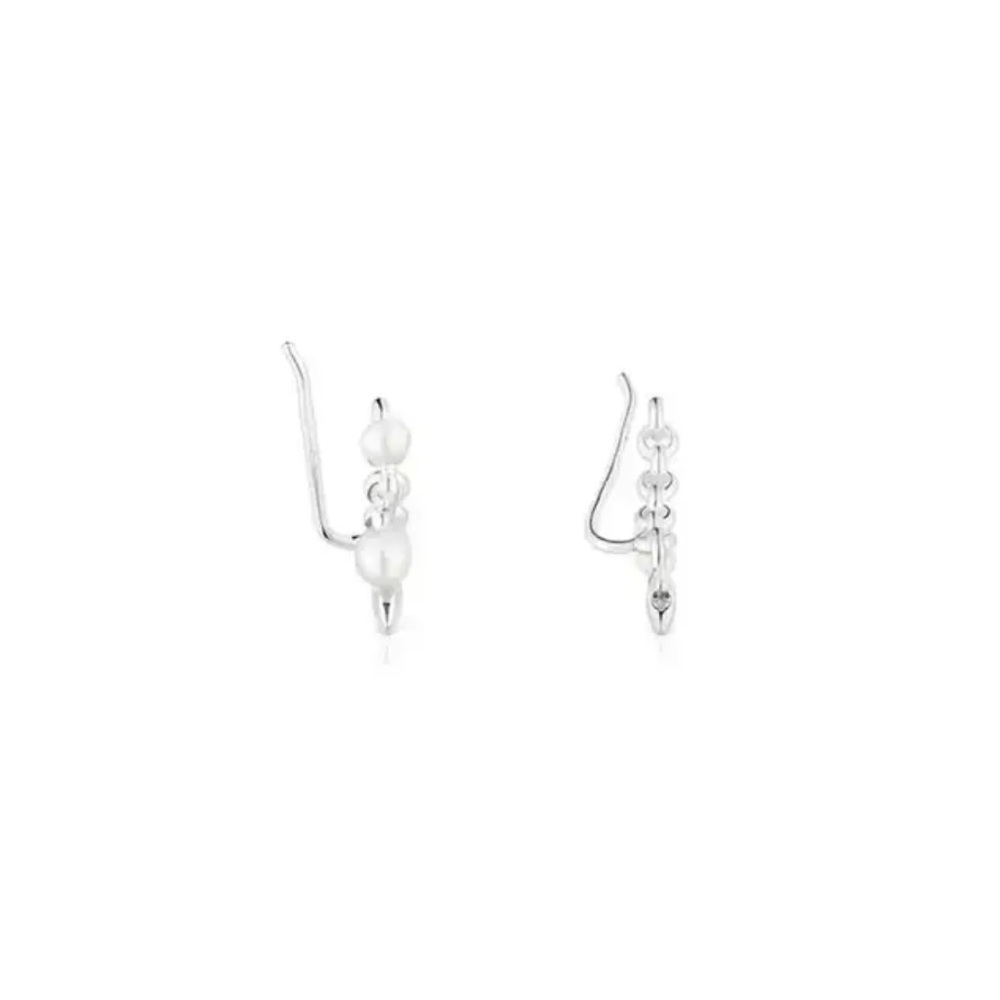 Tous Shapes Pea in a pod Pearl Row Line Earrings - Picture 3 of 16